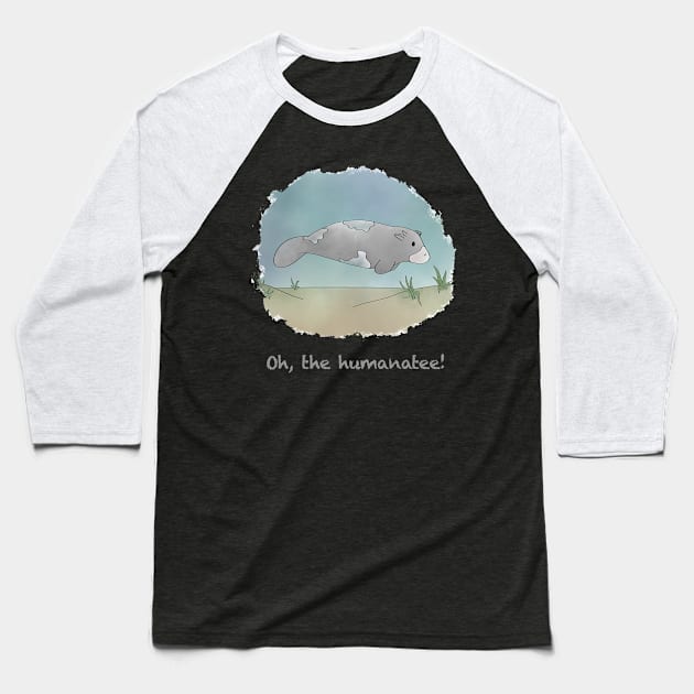 Oh, the humanatee! Baseball T-Shirt by checkman